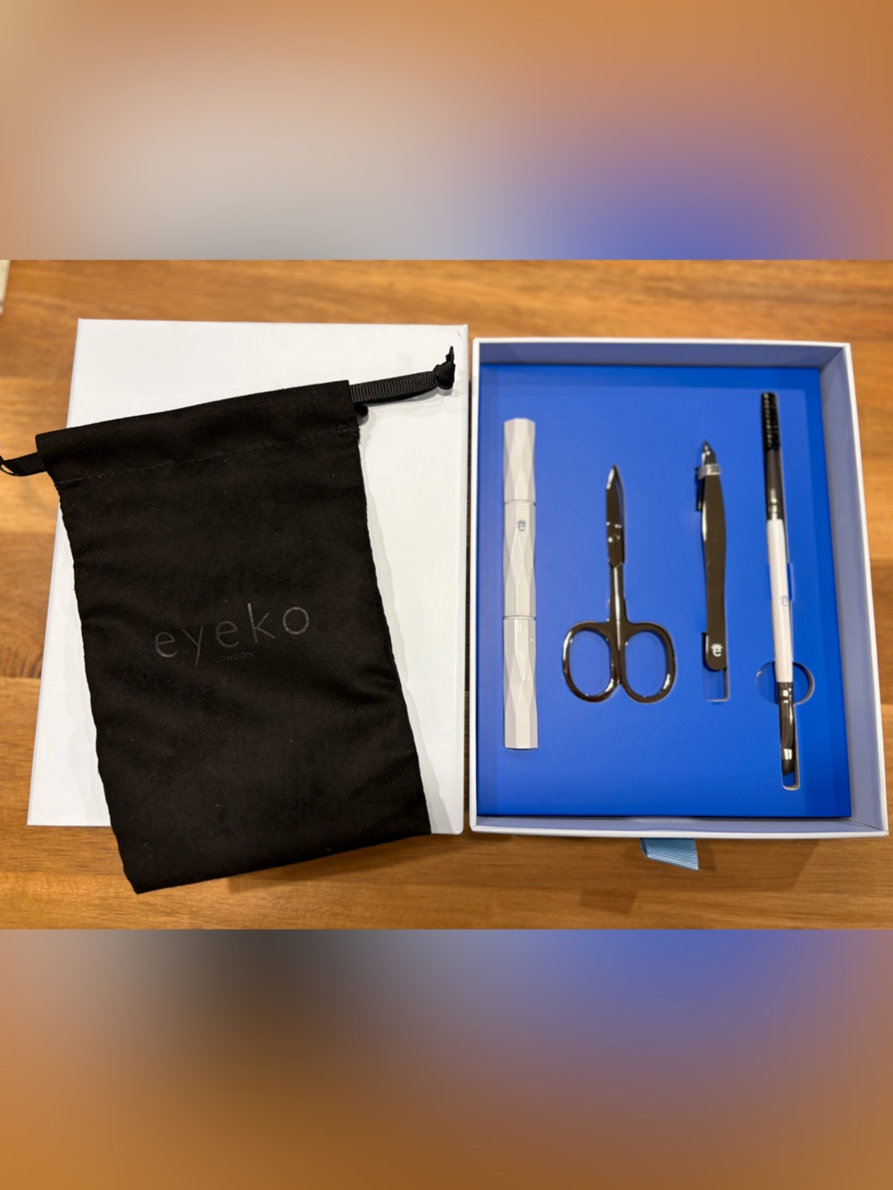 Eyeko Brow Grooming Kit Stainless Steel 5-Piece Skincare Beauty Health - Picture 4 of 5